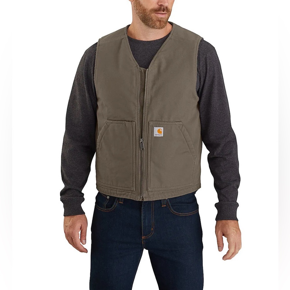 Carhartt Brown Work Vest